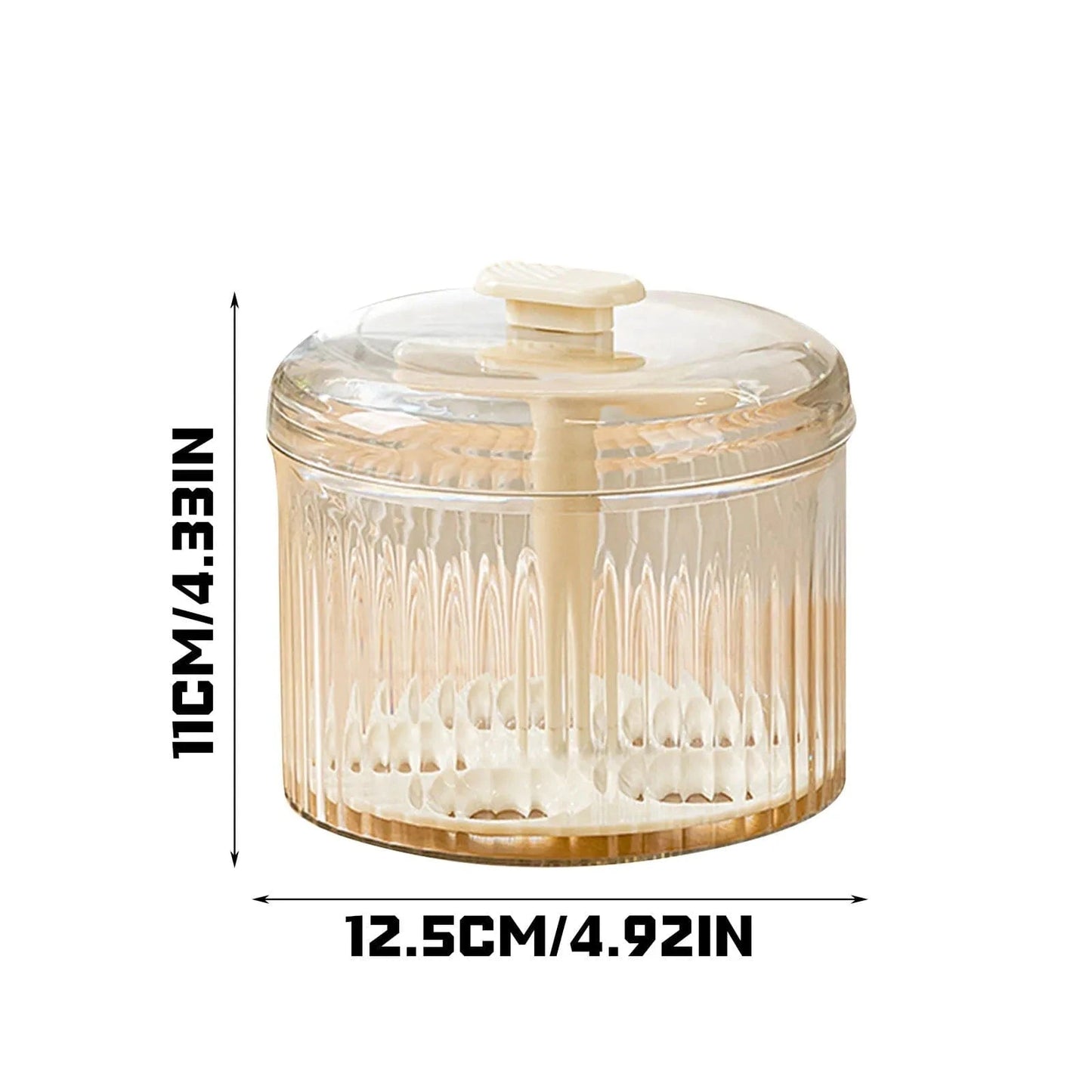 Quintuple Meatball Maker with Container – Creative Kitchen Meat Baller Press Tool & Mince Storage Box with Lid - FastZen
