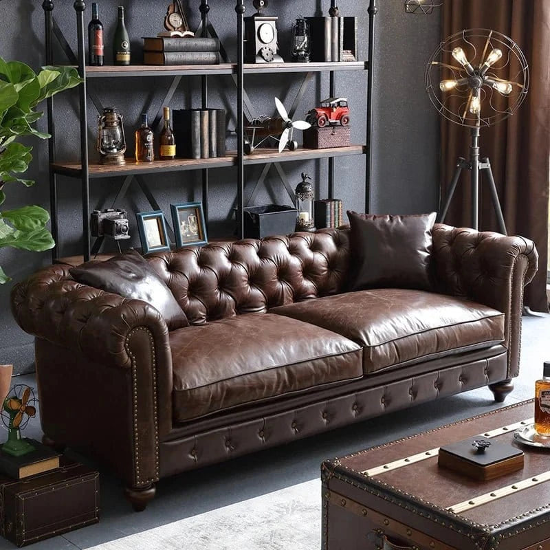 Trendy Individual Living Room Sofa Vintage European Nordic Lounge Sofa – Luxury Hotel & Home Furniture - FastZen