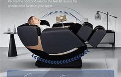 4D Luxury Massage Chair with Waist Heating – Full Body Zero Gravity SL-Track
