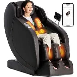 4D Luxury Massage Chair with Waist Heating – Full Body Zero Gravity SL-Track
