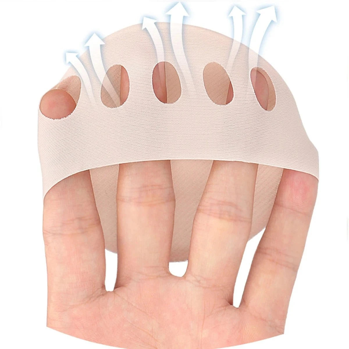 1 Pair Five - Toe Forefoot Pads for Women – High Heel Half Insoles & Foot Care Inserts Description: - FastZen