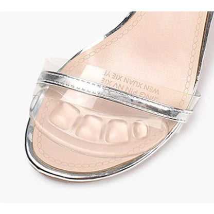 1/2Pair Silicone Pads Forefoot for Women's Shoes Non - slip Insert Self - adhesive Heel Gel Insoles Heels Sandals Anti - Slip Foot Pad - FastZen