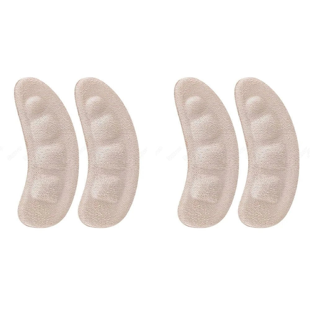 1/2Pair Silicone Pads Forefoot for Women's Shoes Non - slip Insert Self - adhesive Heel Gel Insoles Heels Sandals Anti - Slip Foot Pad - FastZen