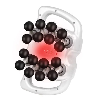16 Heads Muscle Massage Gun – Full Body Deep Tissue Percussion Massager, Quiet Handheld Massager - FastZen