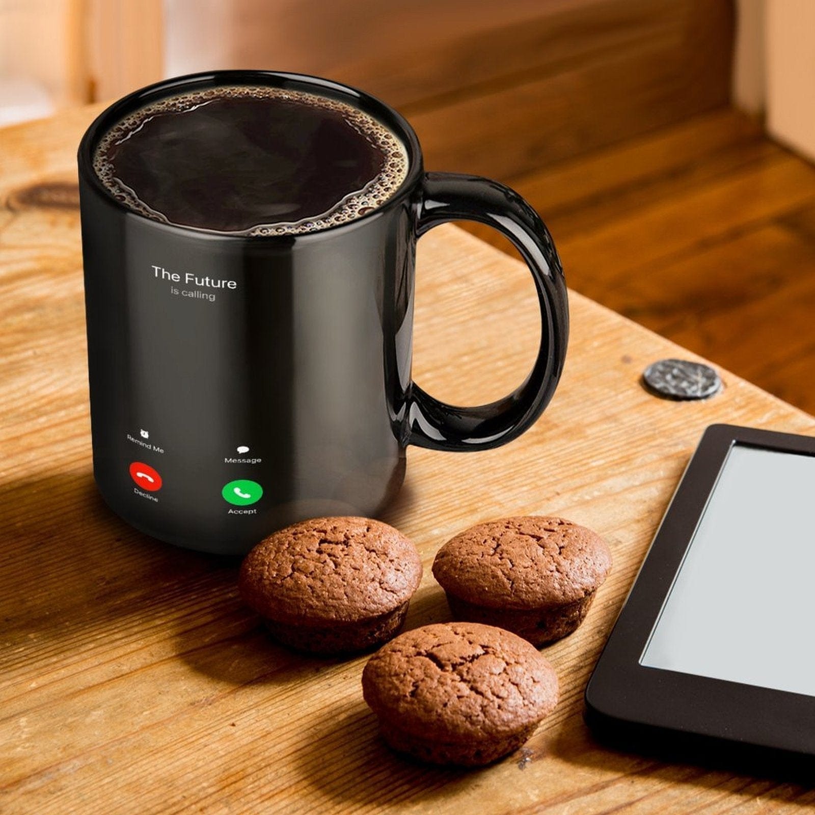 1pc 11Oz/330Ml Portable And Durable - Perfect for Coffee And Tea Lovers - Ideal for Outdoor Camping, Picnics, Travel - Perfect Gift - FastZen
