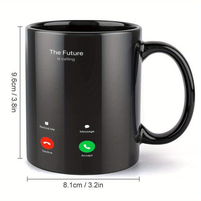 1pc 11Oz/330Ml Portable And Durable - Perfect for Coffee And Tea Lovers - Ideal for Outdoor Camping, Picnics, Travel - Perfect Gift - FastZen