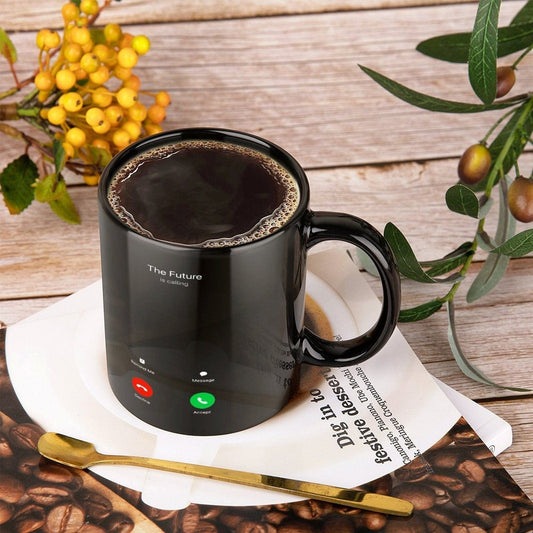 1pc 11Oz/330Ml Portable And Durable - Perfect for Coffee And Tea Lovers - Ideal for Outdoor Camping, Picnics, Travel - Perfect Gift - FastZen