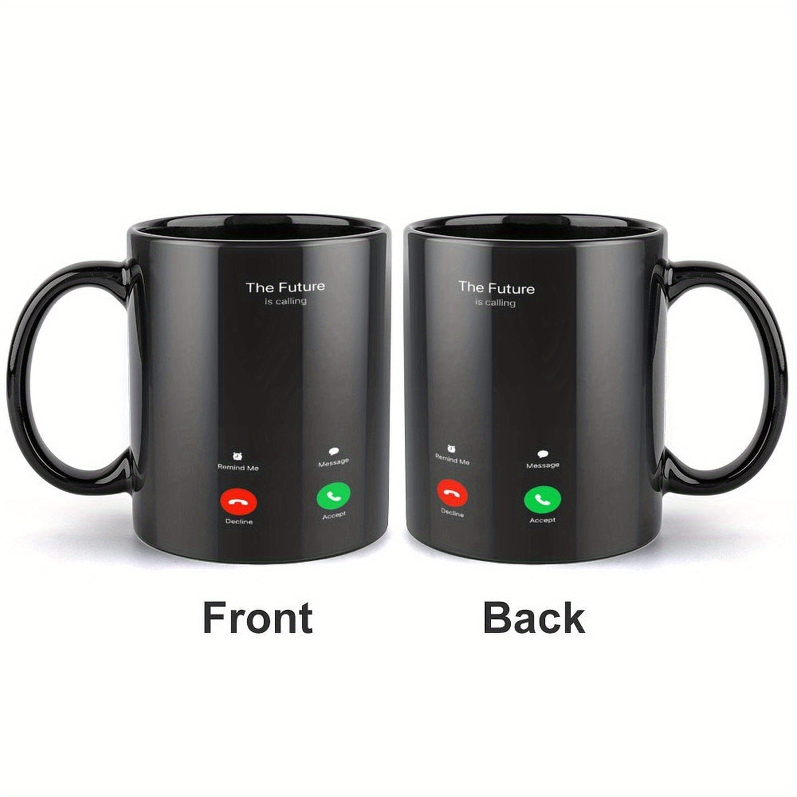 1pc 11Oz/330Ml Portable And Durable - Perfect for Coffee And Tea Lovers - Ideal for Outdoor Camping, Picnics, Travel - Perfect Gift - FastZen