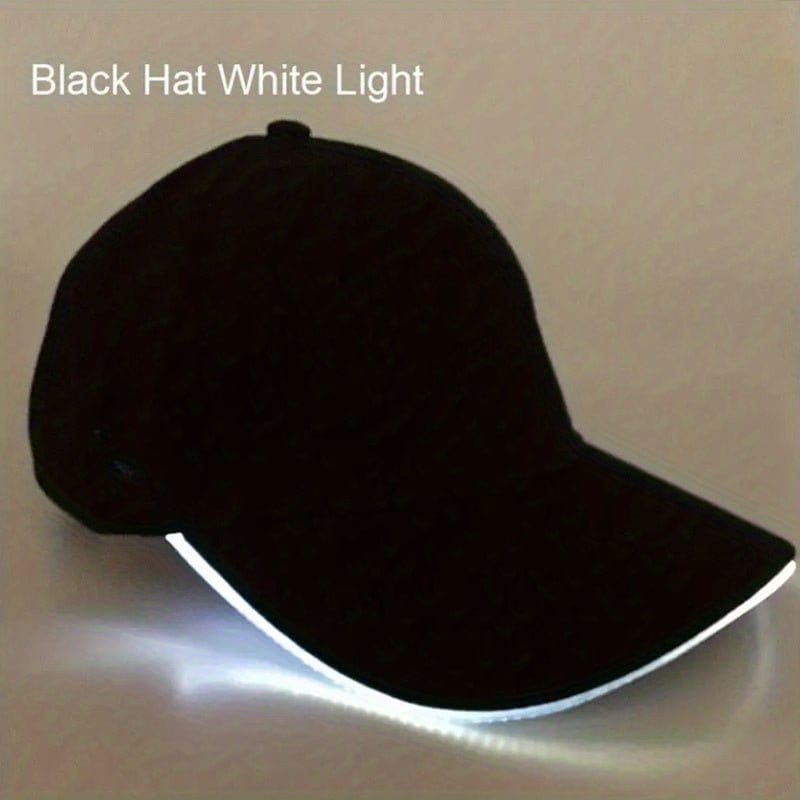 1PC LED Illuminated Duckbill Hat, Creative And Fashionable Outdoor Sunshade Hat For Bar, Party, And Holiday Decoration, Ideal choice for Gifts - FastZen