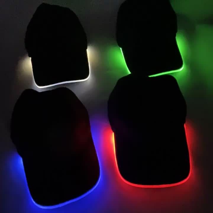 1PC LED Illuminated Duckbill Hat, Creative And Fashionable Outdoor Sunshade Hat For Bar, Party, And Holiday Decoration, Ideal choice for Gifts - FastZen