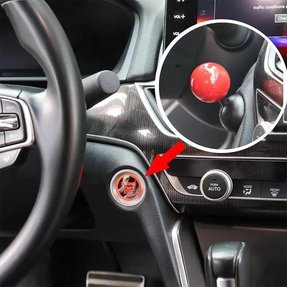 2025 Car Engine Start Button Cover – Push Start/Stop Ignition Switch - FastZen