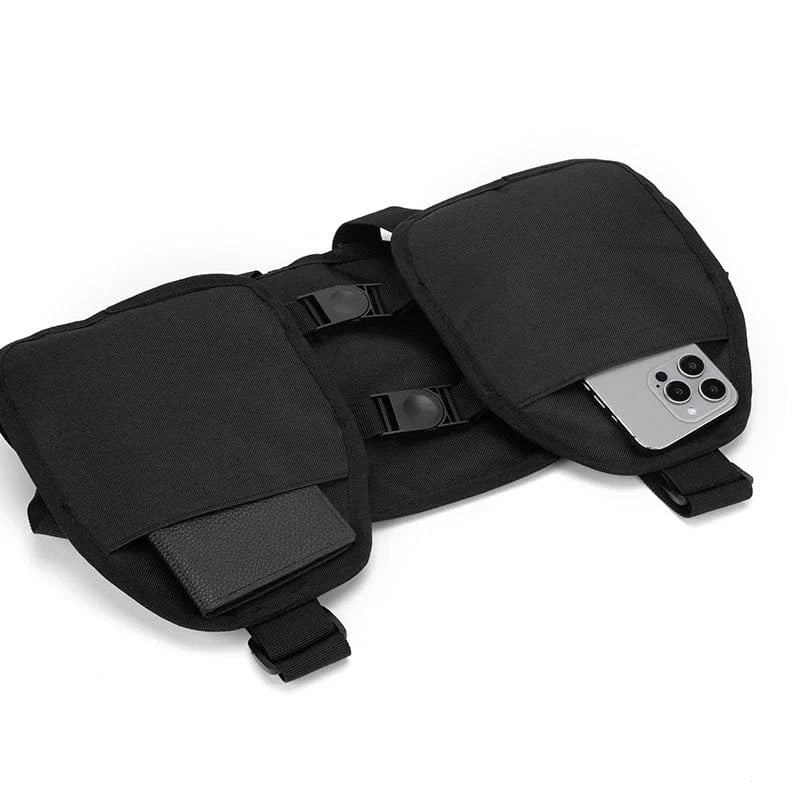 2025 Hip - Hop Streetwear Chest Bag – Unisex Tactical Vest Backpack with Multi - Function Pockets for Sport &amp; Travel - FastZen