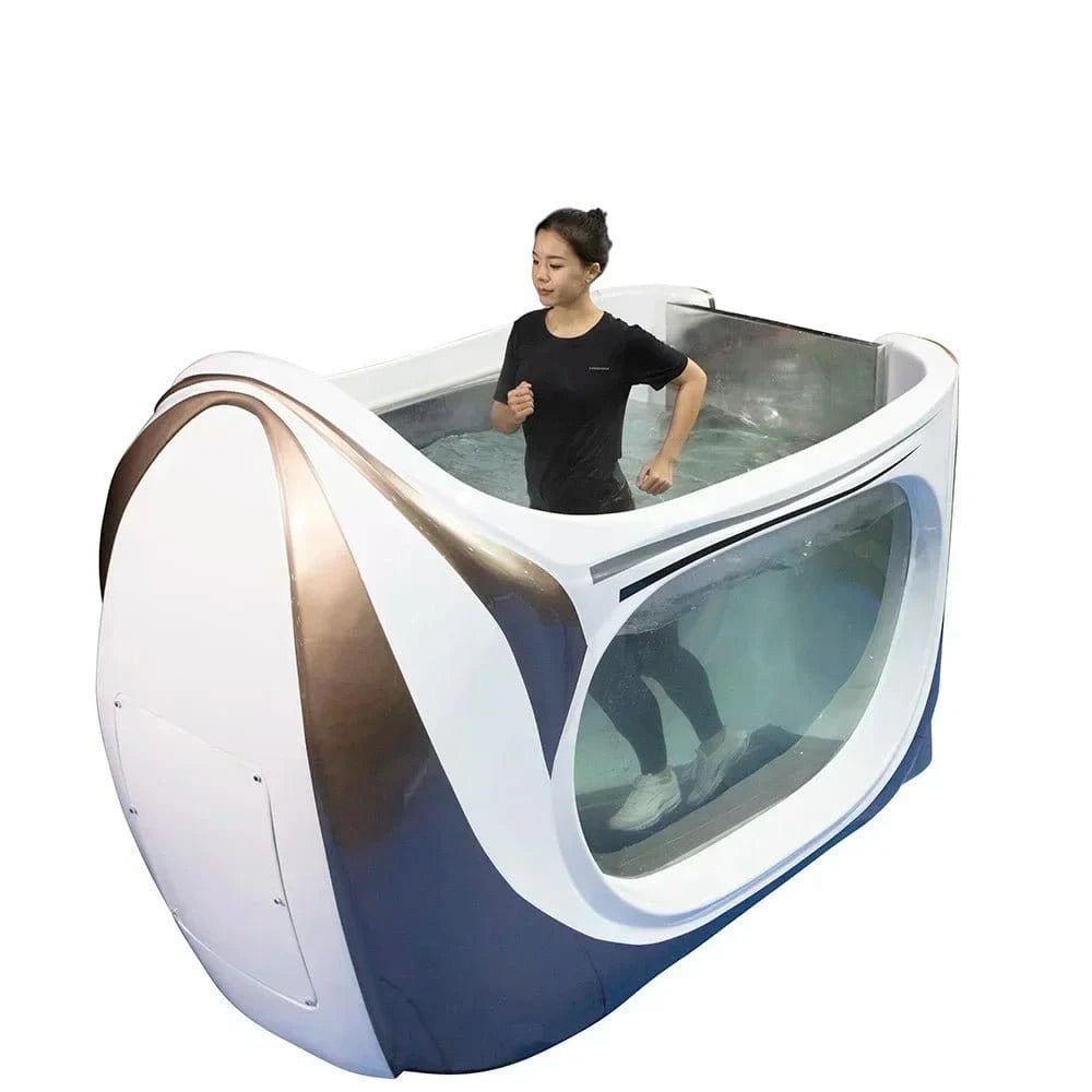 2025 Luxury Single Swim Spa BG - 9960 with Underwater - Cheap And high quality Freestanding Whirlpool Massage - FastZen