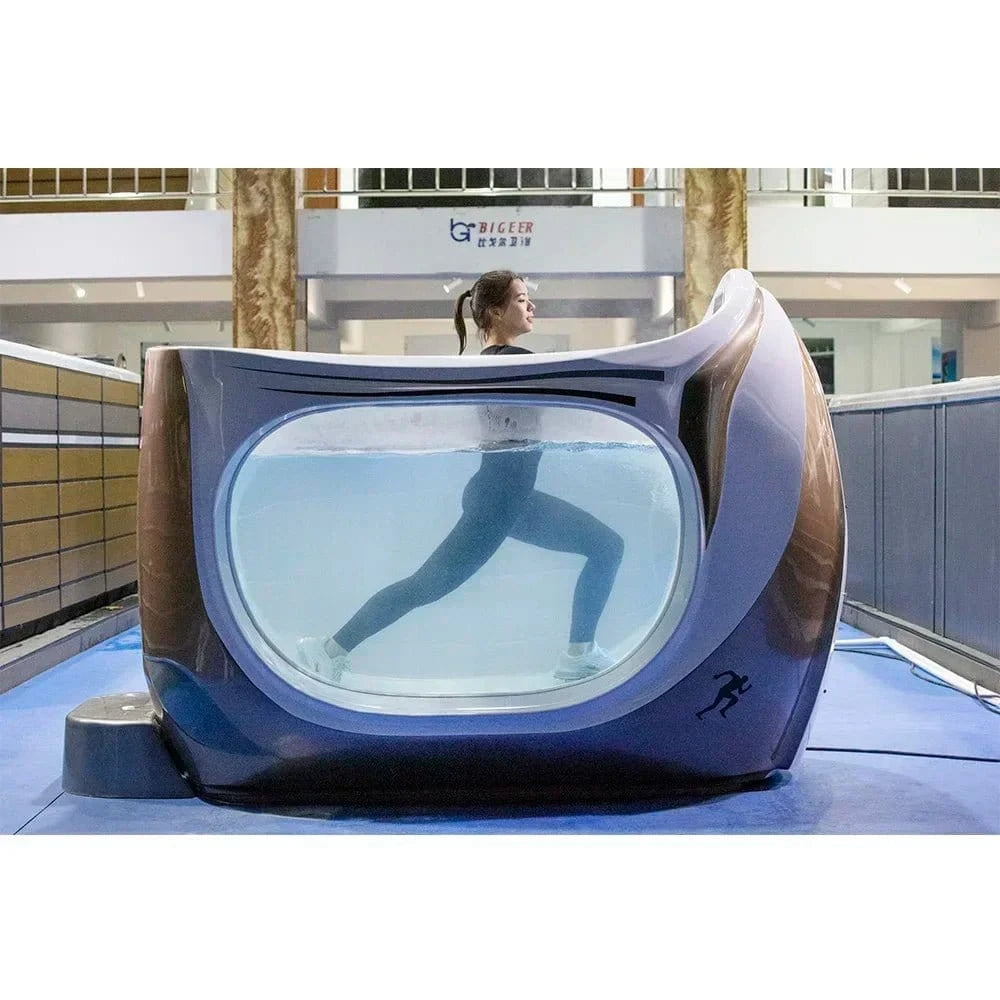 2025 Luxury Single Swim Spa BG - 9960 with Underwater - Cheap And high quality Freestanding Whirlpool Massage - FastZen
