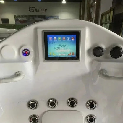 2025 Luxury Single Swim Spa BG - 9960 with Underwater - Cheap And high quality Freestanding Whirlpool Massage - FastZen