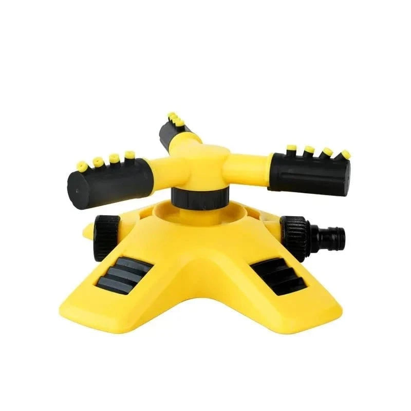 360° Automatic Rotating Garden Sprinkler – Lawn Irrigation Sprayer with Hose Set, Large Area Water Coverage - FastZen