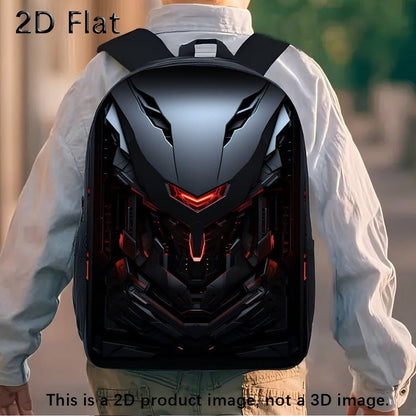 3pcs Technology Double Shoulder Backpack Set, Lightweight Large Capacity Multi - Pocket Suitable for Outdoor Travel Bags, Durable High - Quality - FastZen