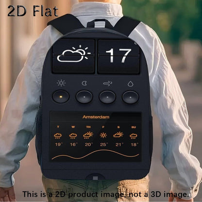 3PCS Zipper Closure Schoolbag Set – Unisex High Street Campus Backpack - Lightweight, Spacious &amp; Stylish - FastZen
