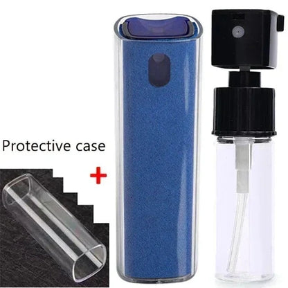 4 - in - 1 Microfiber Screen Cleaner Spray Bottle – For Phone, iPad, Laptop & Glasses - FastZen
