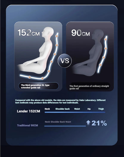 Massage Chair 4D with Zero Gravity Full Body with Voice Control,Back Heating,Bluetooth Speaker,Airbags Massage Chair