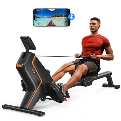 UTRYUP Magnetisches Rudergerät R05 Wasserrudergerät R10 16 Stufen Leiser Widerstand Faltbares Kompaktes Rudergerät Heim-Fitnessstudio