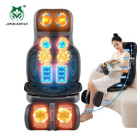 Shiatsu Neck Back Massager with Heat, 2D ro 3D Kneading Massage Chair Pad, Adjustable Compression Seat Massager for Full Body