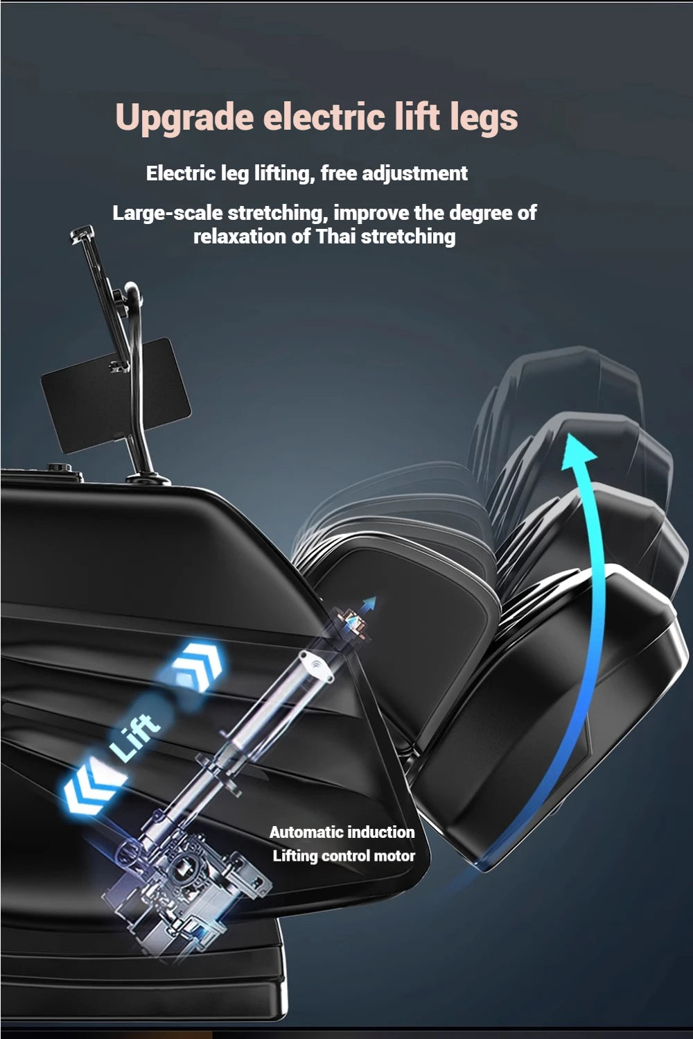 Massage Chair 4D with Zero Gravity Full Body with Voice Control,Back Heating,Bluetooth Speaker,Airbags Massage Chair