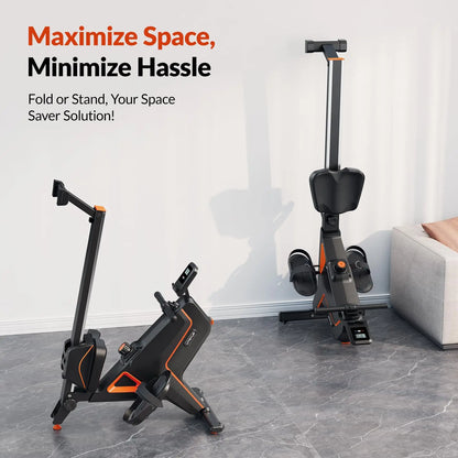UTRYUP Magnetisches Rudergerät R05 Wasserrudergerät R10 16 Stufen Leiser Widerstand Faltbares Kompaktes Rudergerät Heim-Fitnessstudio