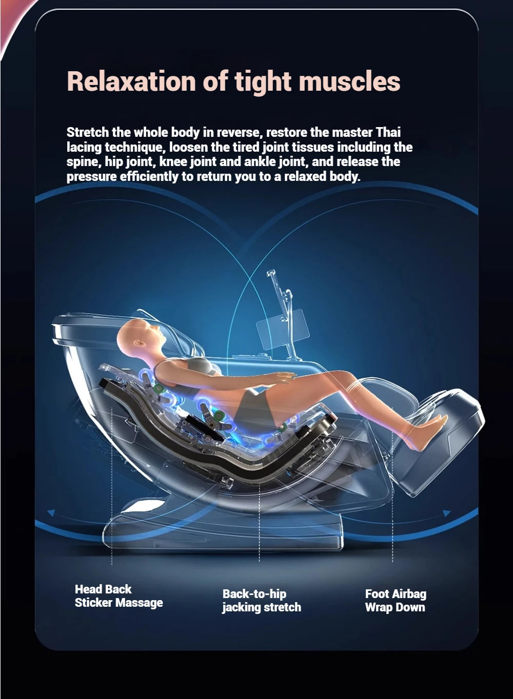 Massage Chair 4D with Zero Gravity Full Body with Voice Control,Back Heating,Bluetooth Speaker,Airbags Massage Chair