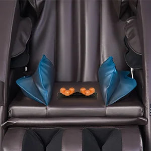 Massage Chair with SL Track 22 Nodes Foot Rollers and Heating Pads, Recliner Chair with Bluetooth Speakers, Neck Shoulder Back a