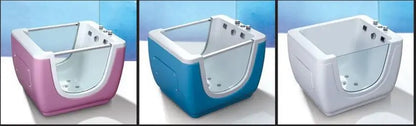 1100X850X800mm Infant Baby Portable Spa Acrylic Hydromassage Whirlpool Kids Children Bathtub NS806a