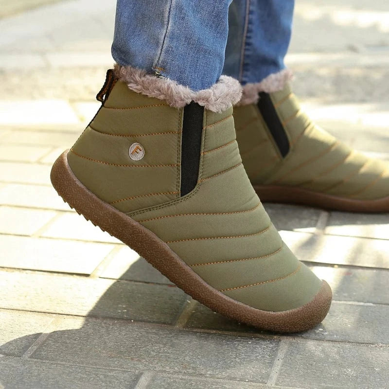 MARSON Men’s Winter Snow Boots – Waterproof, Warm & Comfortable (Size 35-48)