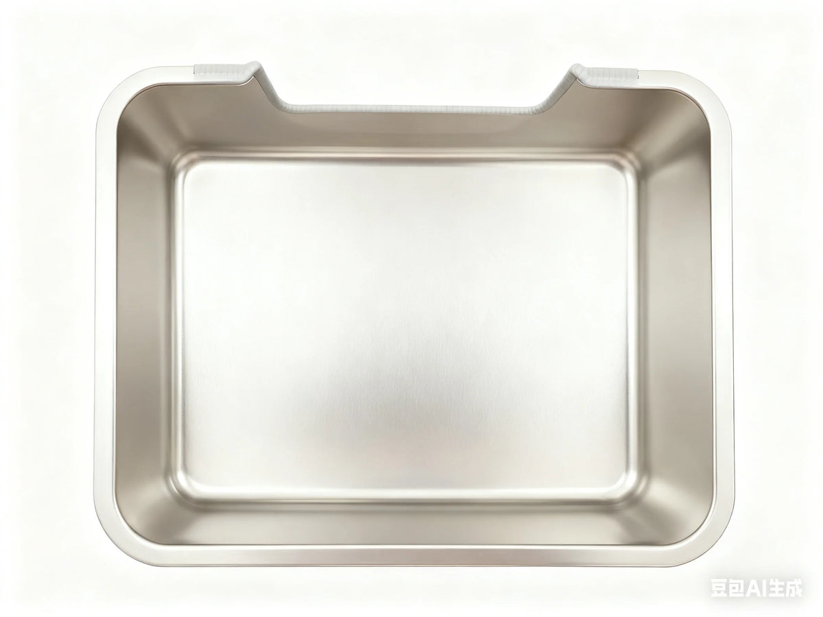 Custom Large Stainless Steel Bunny Litter Box Sifting Tray Steel Grids for Rabbit Ferrets Easy Clean Litter Box Pet Toilet