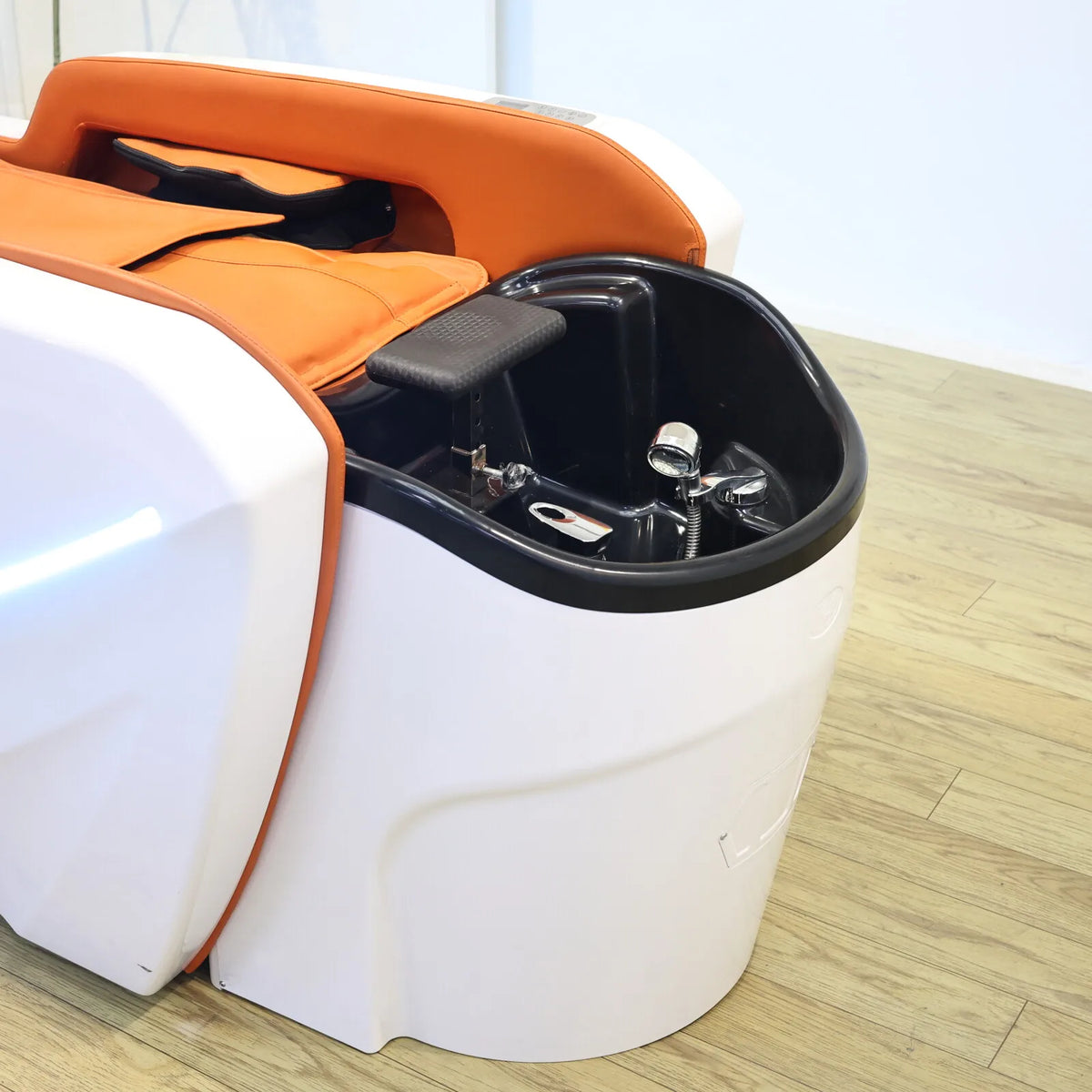 High-End elektrisches Massage-Haarwaschbecken Premium-Saloneinrichtung für professionelle Friseurdienstleistungen in gehobenen Regionen