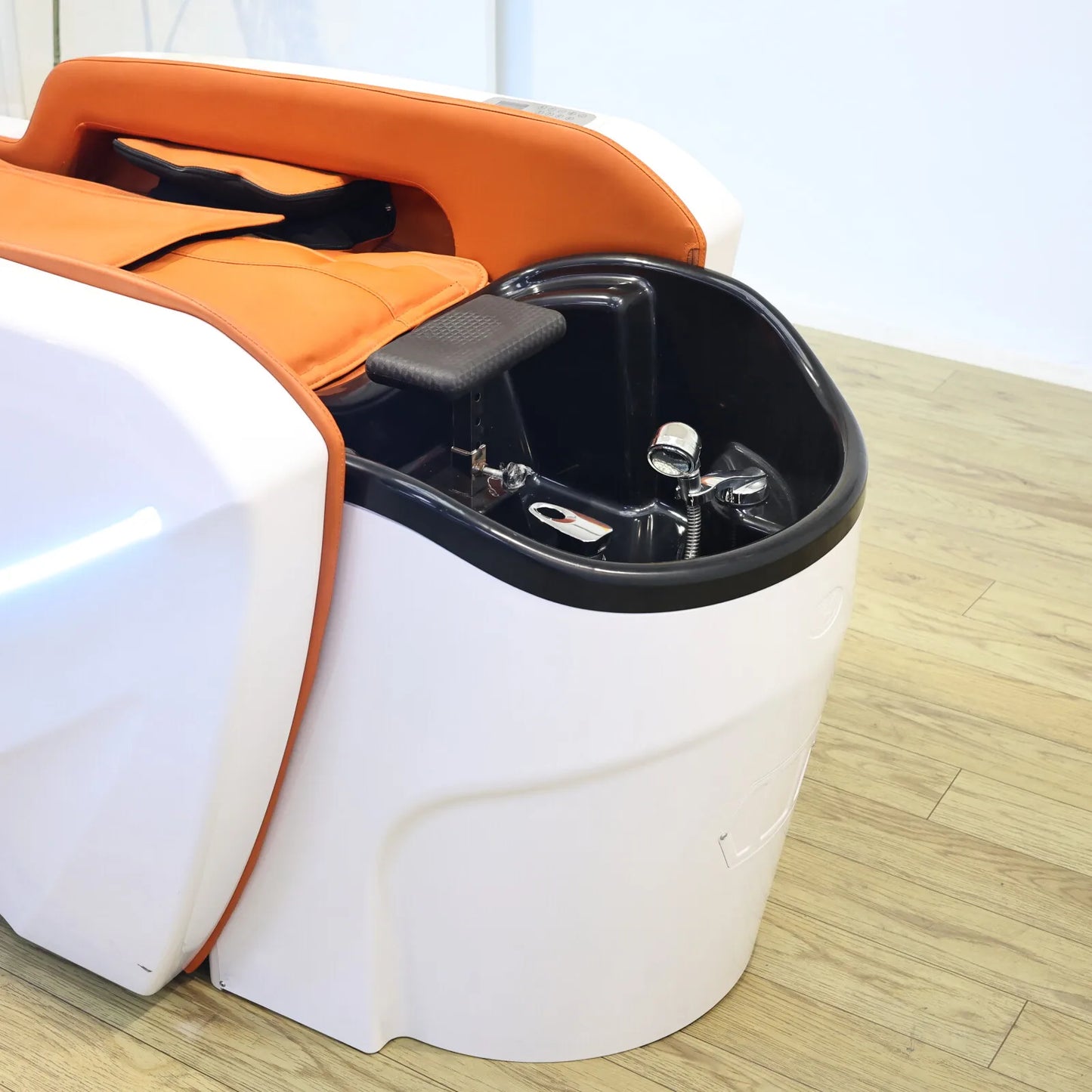 High-End elektrisches Massage-Haarwaschbecken Premium-Saloneinrichtung für professionelle Friseurdienstleistungen in gehobenen Regionen