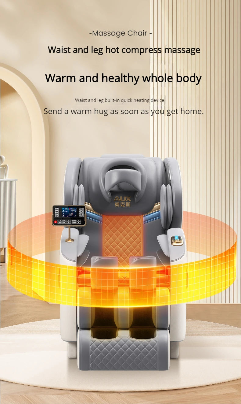 OEM Modern Shiatsu Massager Blood Circulation SL Track Full Body Luxury 4d Ai Zero Gravity Massage Chair
