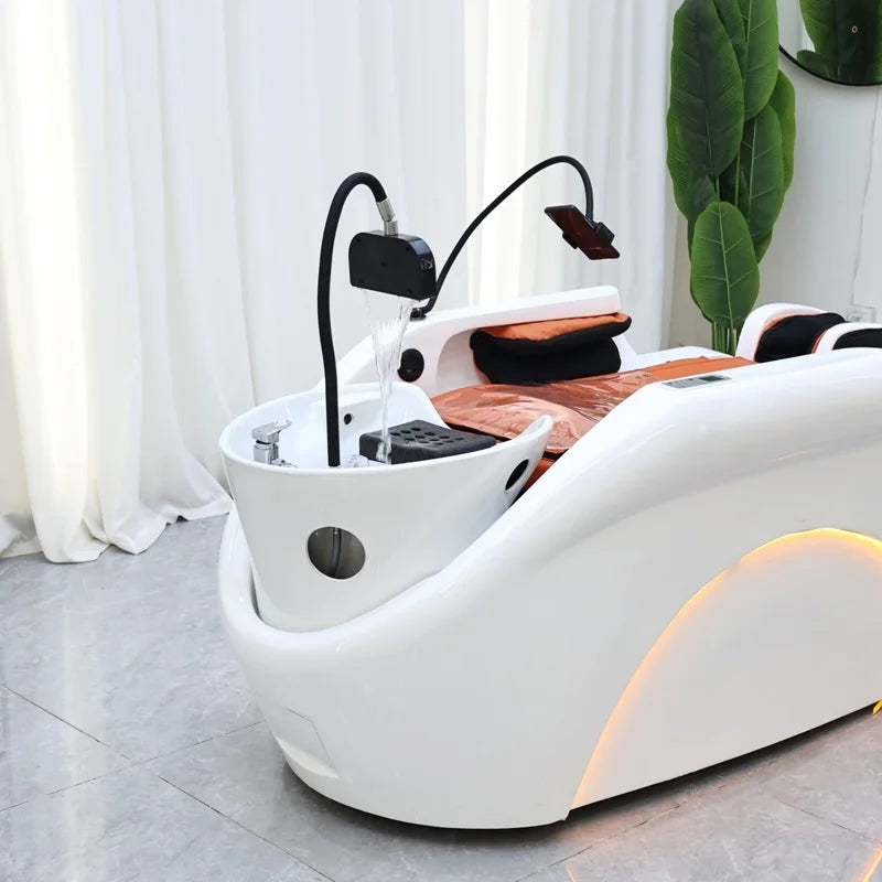 Shampoo chair, electric intelligent spa massage table, shampoo bed