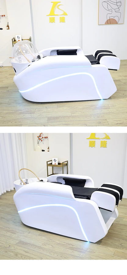 Funky Zirkulation Liegende Intelligente Salonstühle Wohnzimmer Nagel Friseur Waschstuhl Haarausstattung Cama Champú Rendy Möbel