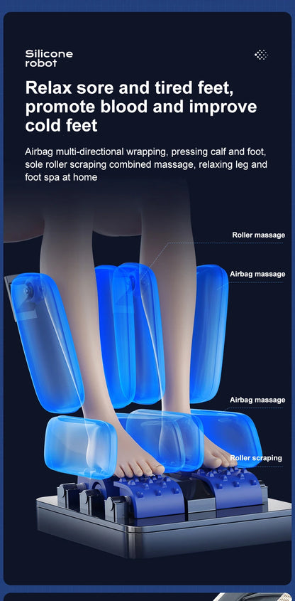Home Use Automatic Multi-Function Full-Body Space Capsule Zero-Gravity Smart SL Dual-Track Massage Chair - Factory Direct