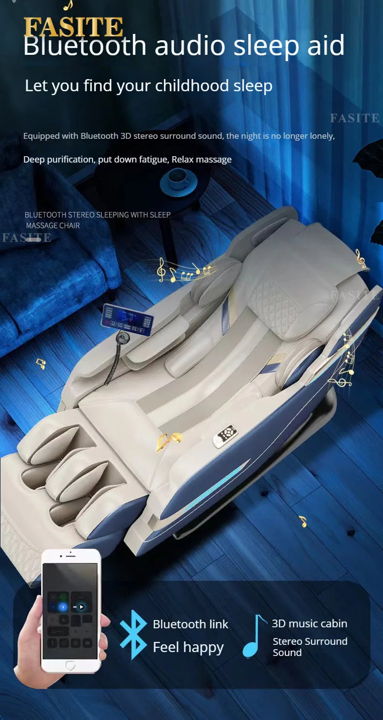 4d Zero Gravity SL Massage Chair Home Full Body Electric Multifunctional Luxury Space Capsule Intelligent Massage Sofa