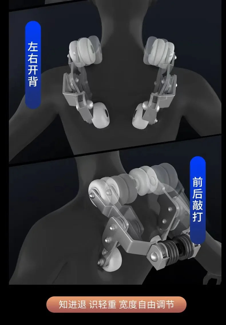 Asmt56 kommerzieller Massagesessel für Mittelalte und Senioren, vollautomatischer Zero-Gravity-Reisesessel, Home-Jade-Bewegungskabine