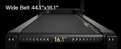 Home Folding Incline Treadmill with Pulse Sensors, 3.0 HP Quiet Brushless, 300 lbs Capacity