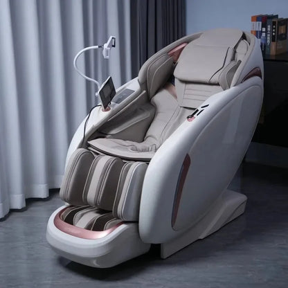 2025 Ganzkörper-Massagesessel Luxus Zero Gravity Shiatsu Elektrische Heizung SL Track 4D Massagesessel Ai Sprachsteuerung