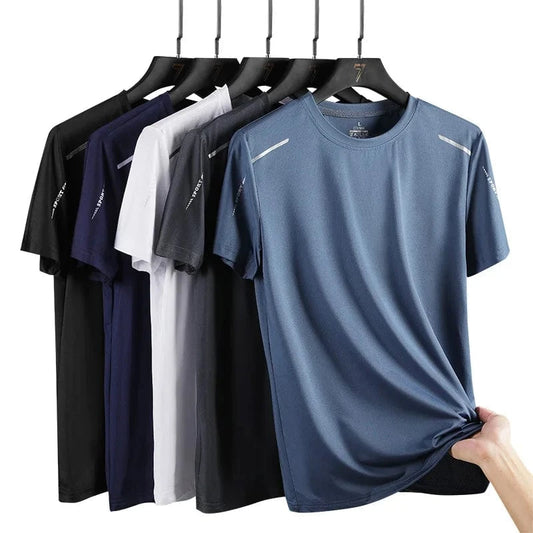 Men’s Quick-Dry Breathable Running T-Shirt