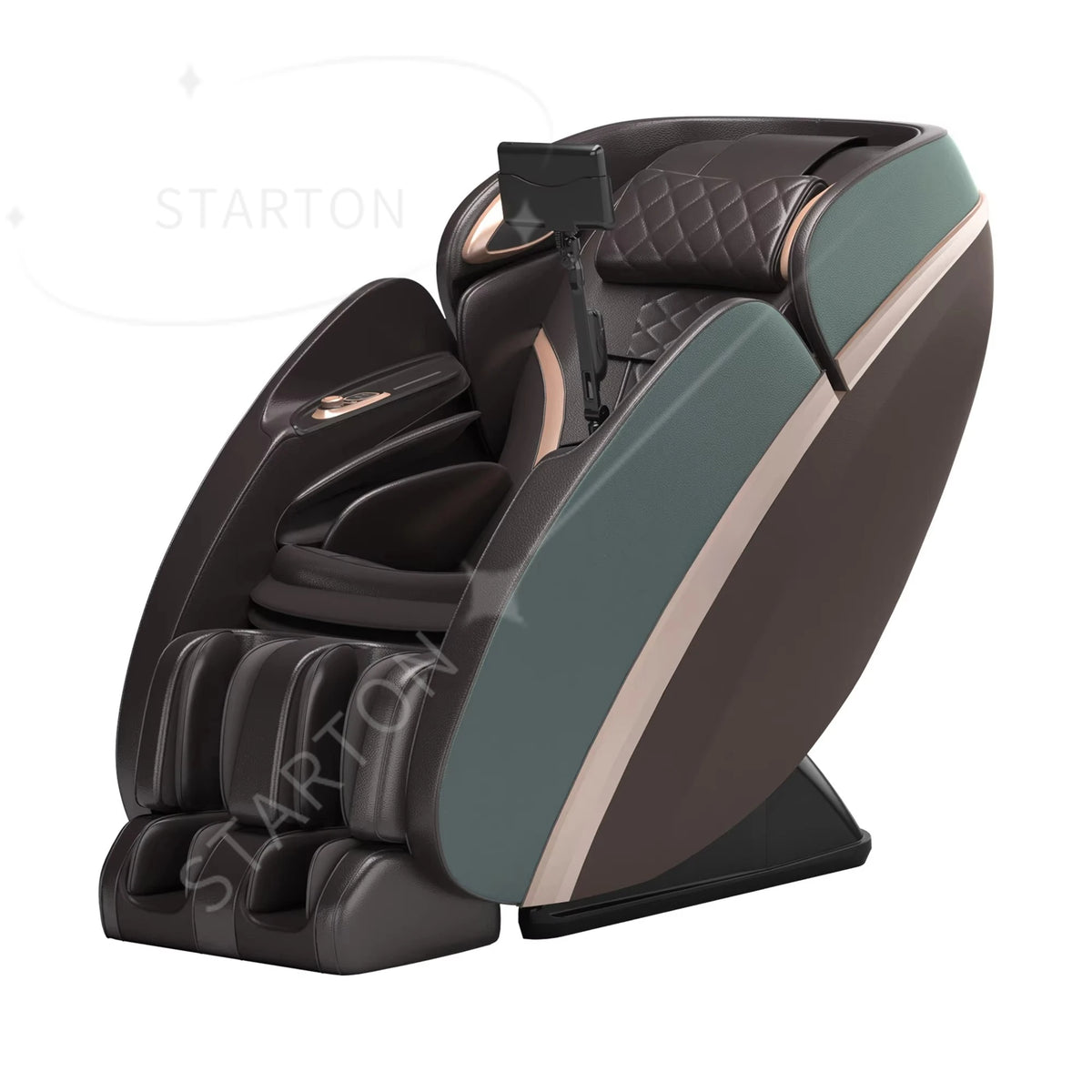 New Massage Chair 3d Luxury Full Body Zero Gravity Chair Leather Heat Foot Roller with Electric