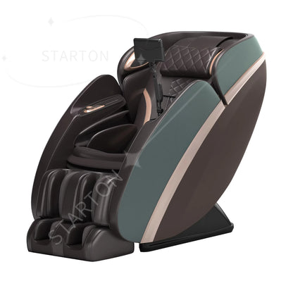 New Massage Chair 3d Luxury Full Body Zero Gravity Chair Leather Heat Foot Roller with Electric