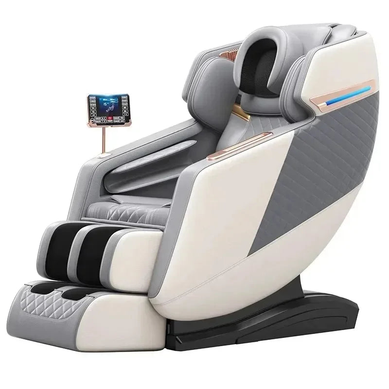 Electric Full Body Massage Chair, AI Voice Function for Salon Andhouse Party, Luxury Edition Comfort Zero Gravity
