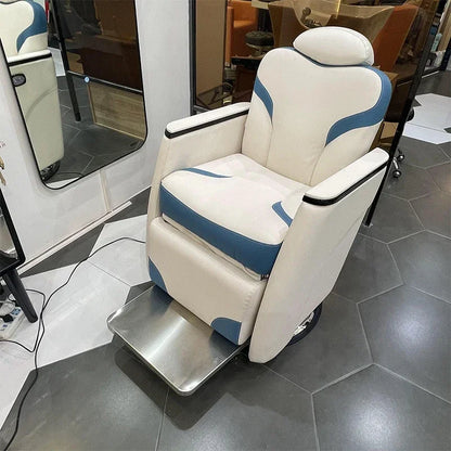 Kopftherapie Elektrischer Schönheits-Haarstuhl Multifunktionaler Augenbrauenrasier- und Ablagestuhl Physiotherapie Gesundheitsstuhl