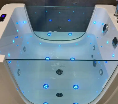 Hot selling baby spa with shower handle newborn baby tub