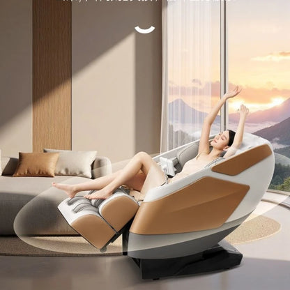 Ganzkörper-Massagesessel, Home Smart, Luxus, multifunktional, Relaxsessel, verstellbar, automatisch, Shiatsu, Entspannungstherapie, Design